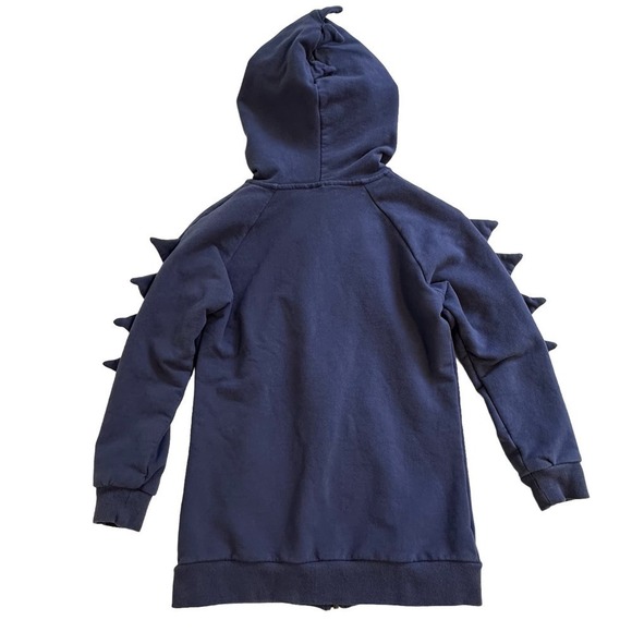 Rock Your Kid Dino Hoodie Size 12 - Picture 3 of 6